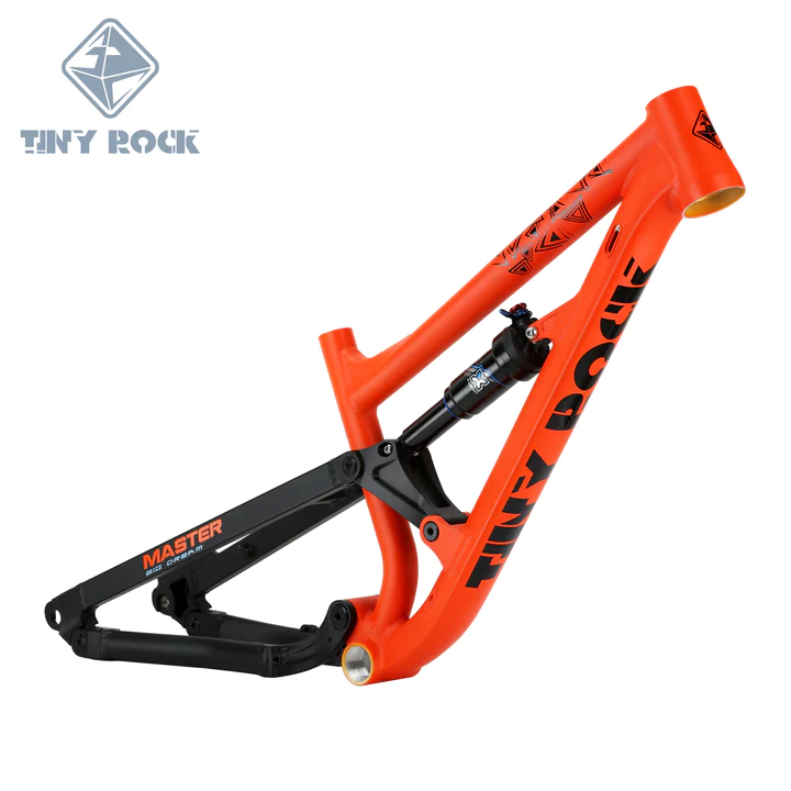Hochwertiger 24 Zoll Aluminium Rahmen für Kinder, ideal für All Mountain und Enduro, leicht und robust.