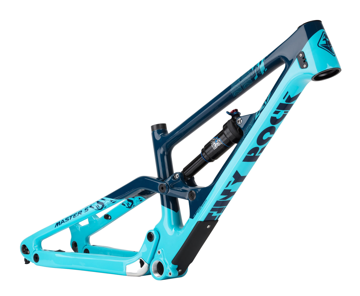Hochwertiger 24" Carbon Rahmen für Kinder (120-155 cm) - All Mountain und Enduro, leicht mit 2.8 kg.