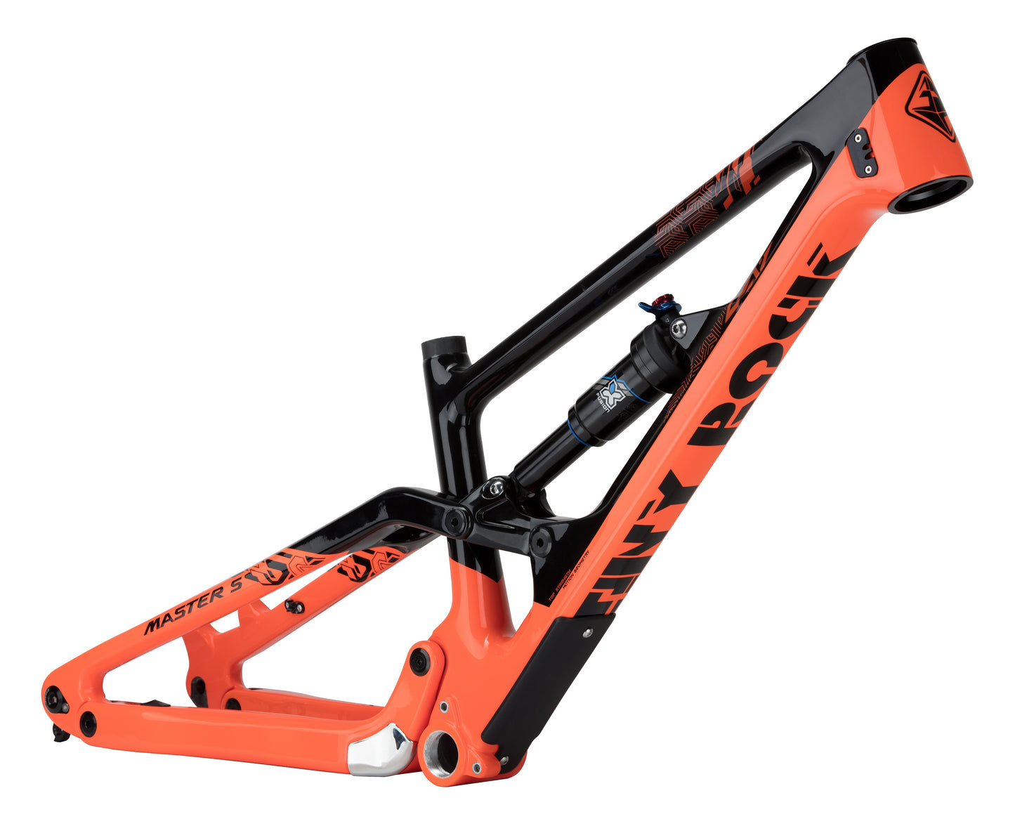 Hochwertiger 24" Carbon Rahmen für Kinder, ideal für All Mountain und Enduro, leicht und robust, Gewicht 2.8 kg.